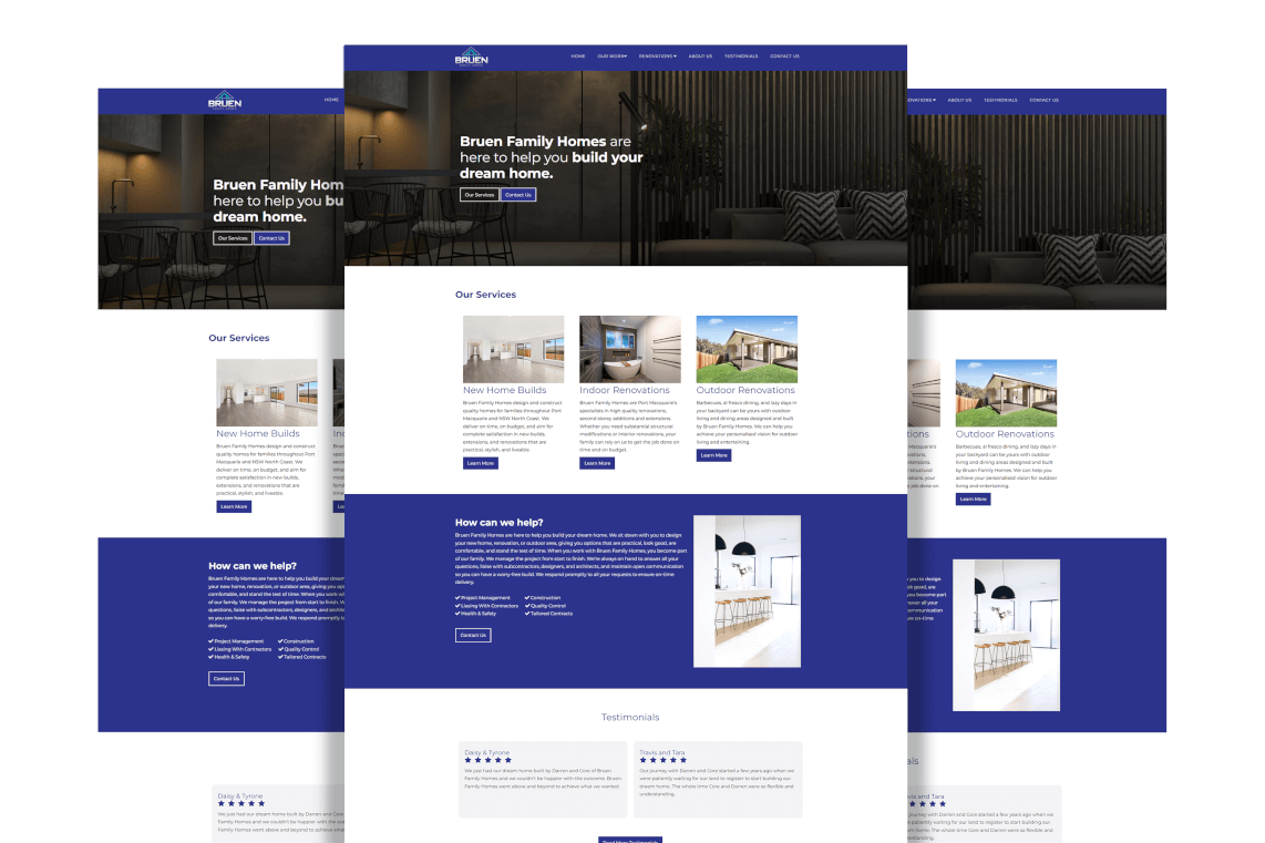 <b>Bruen Family Homes Website Rebuild: A Case Study</b>