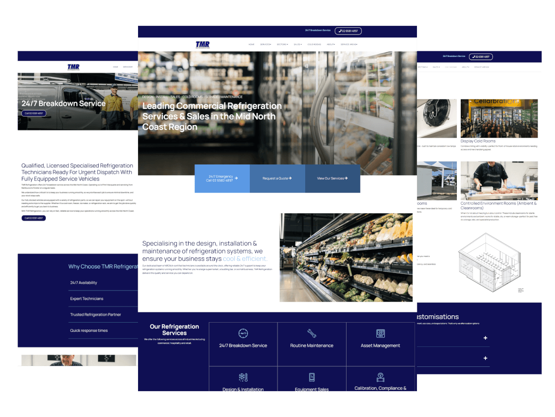 <b>TMR Refrigeration Website Overhaul: A Case Study</b>