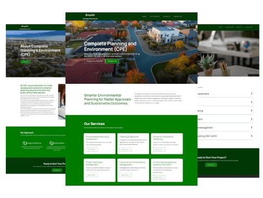 <b>Complete Planning &amp; Environment</b>