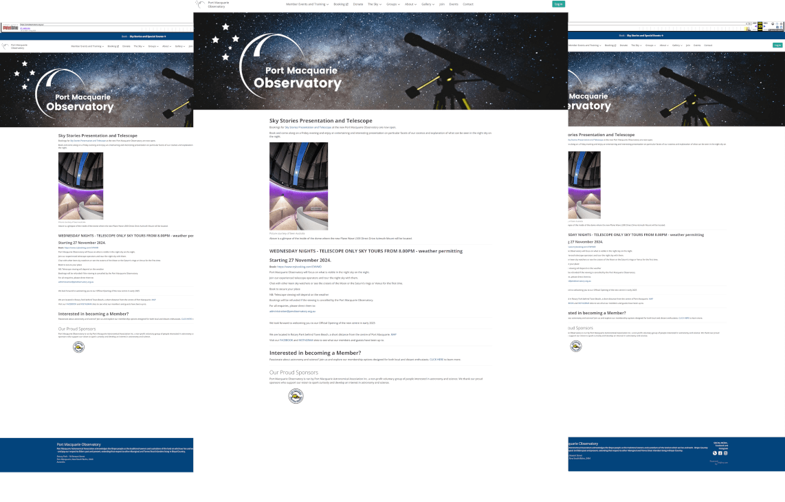 <i>Above: Before the refresh</i>