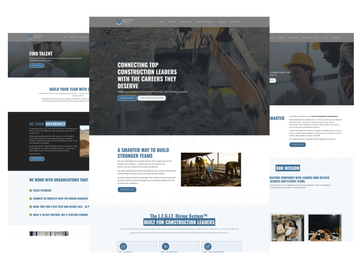 <b>Benchmark Search Group Website Launch: A Case Study</b>