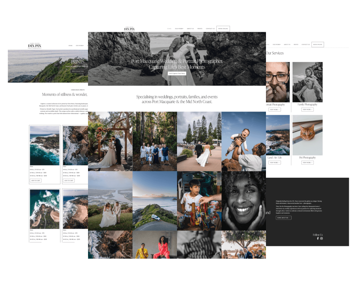 <b>Dix Pix Photography Website Rebuild: A Case Study</b>